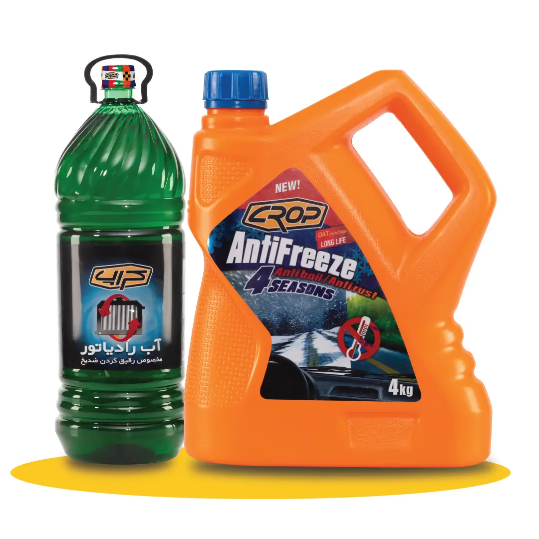 p7 پکیج 7 - ضد یخ 4 لیتری + آب رادیاتور